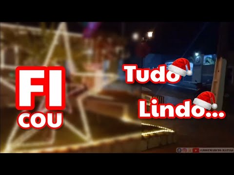 Praça Yoyô Moreira linda para receber o Natal na cidade de Cacimba de Dentro-PB, confira!