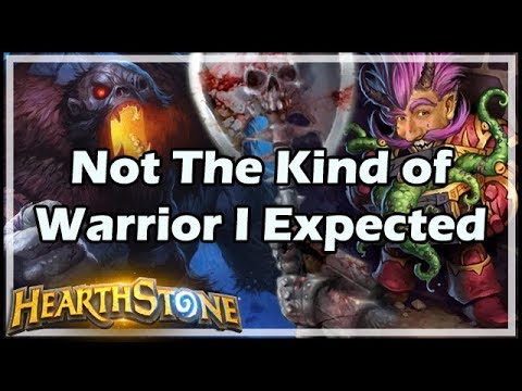 [Hearthstone] Not The Kind of Warrior I Expected