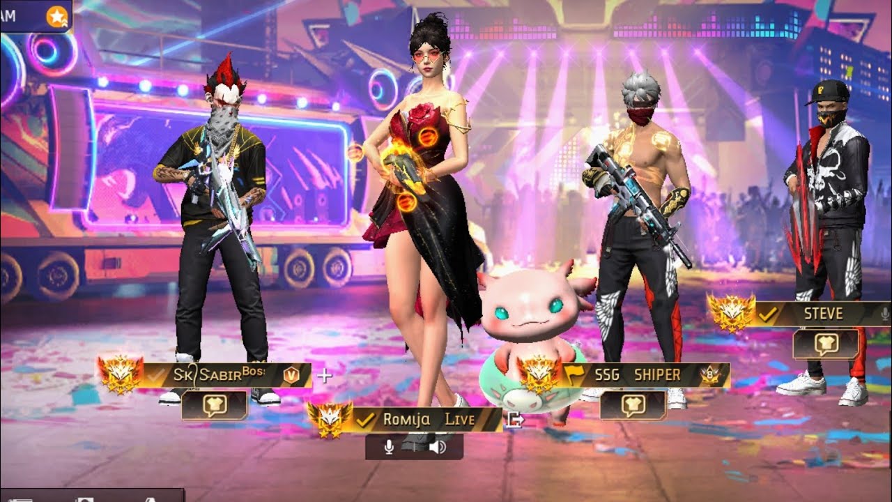 LIVE TODAY FREE FIRE INDIA ☺️GIVEAWAY CUSTOM🔴UID CHECK✅GUILD TEST🤯MISS ROMIJA FF IS LIVE