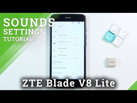 How to Manage Sound Settings in ZTE Blade V8 Lite – Open Sounds Settings
