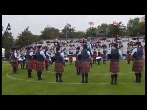 Field Marshal Montgomery Pipe Band - World Champions 2014 MSR