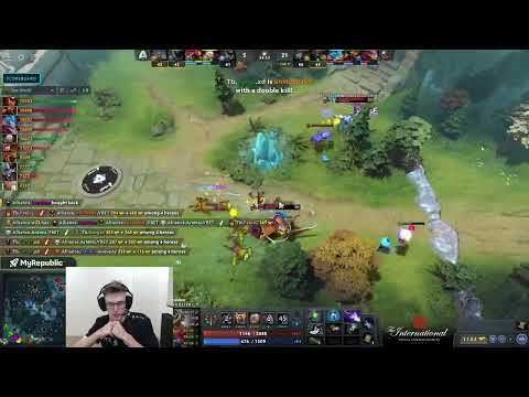 TSM FTX Saberlight “you lose to Gorgc” about Team Bald Gorgc vs Alliance - The International 2022