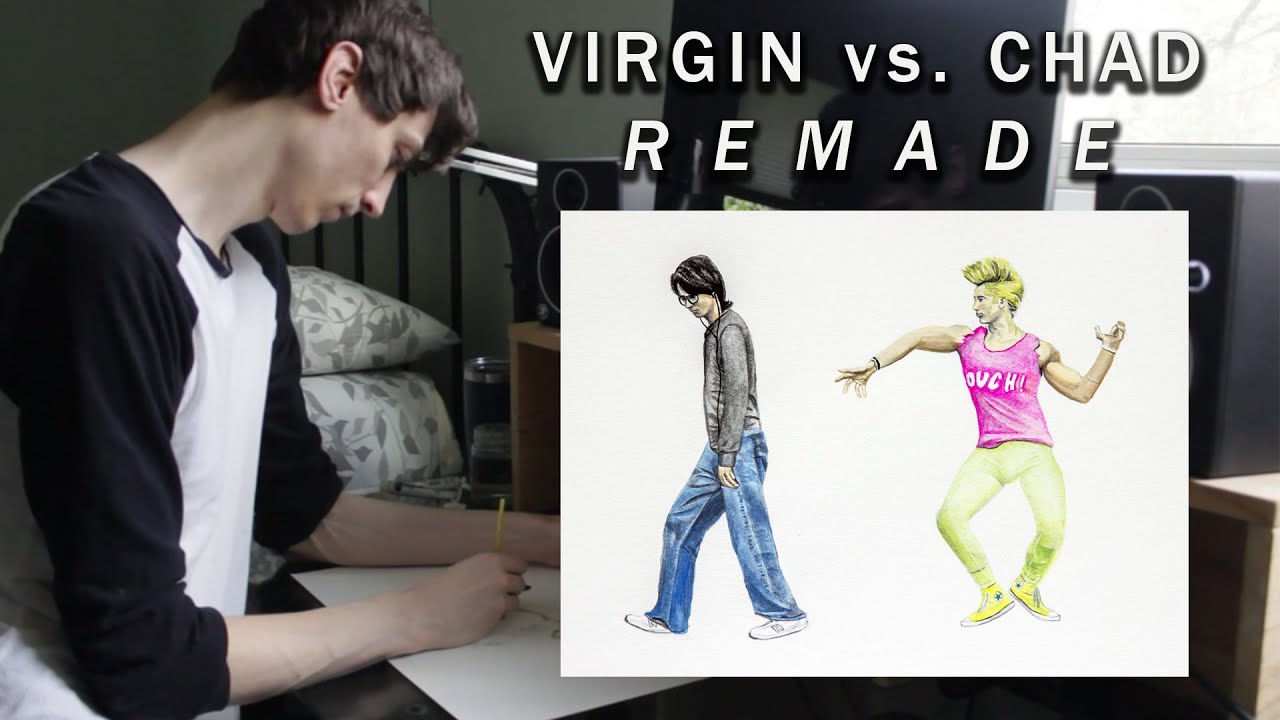 Fine Art Memes: Virgin vs. Chad