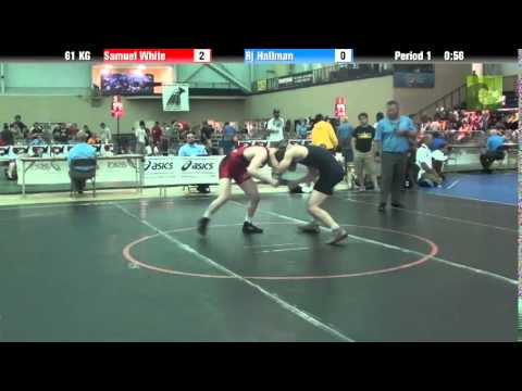 61 KG Samuel White vs  RJ Hallman