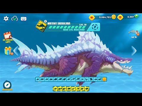 NEW MUTANT SHARKJIRA COMING SOON???!!! (HUNGRY SHARK EVOLUTION)