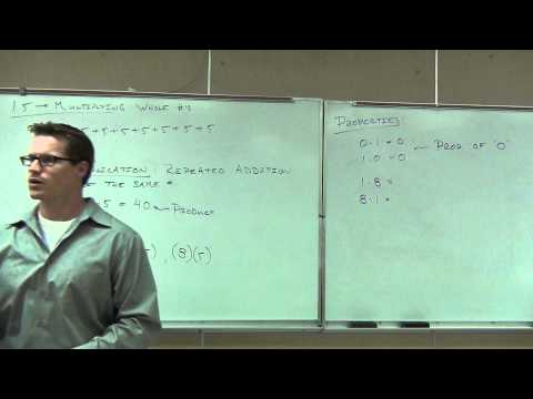 Prealgebra Lecture 1.5 Part 1