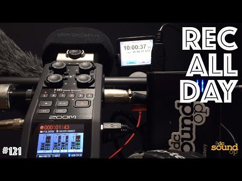 #121 - Zoom H6 All Day Battery Power