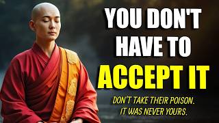 DO THIS ONCE AND TOXIC PEOPLE WILL NEVER BOTHER YOU AGAIN | Buddhist Wisdom