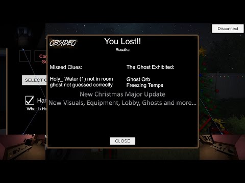 Obsideo New Major Christmas Update 2021 + Effigy/Rusalka Bug (Wrong Ghost Interactions)