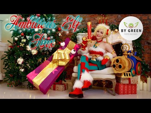 Ambitious Elf Jinx cosplay (League of Legends)