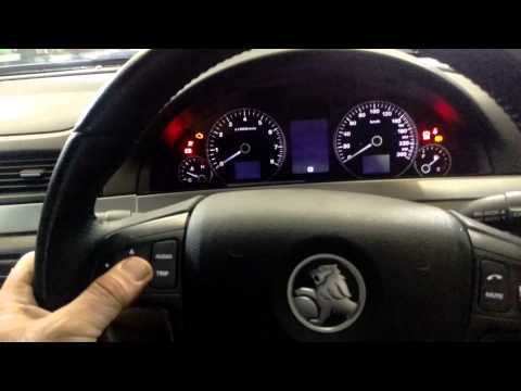 VE commodore engineering mode