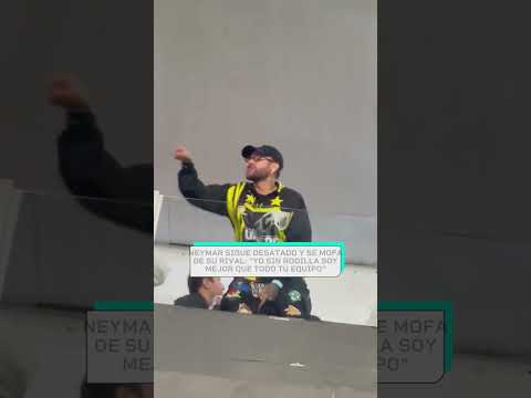 🤣 NEYMAR se mofa de ATLÉTICO MINEIRO