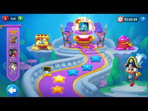 Fishdom: Throne of the seven seas, Failed in level 3