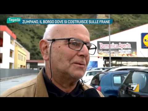 Zumpano, il borgo dove si costruisce sulle frane