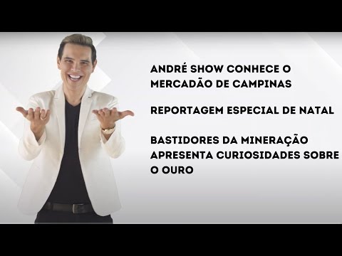 Assista ao Programa André Show exibido neste sábado em Minas Gerais
