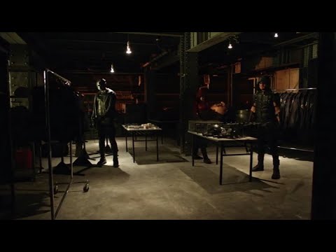 Arrow 4x04 Team Arrow Finds Corrupted Cops Base