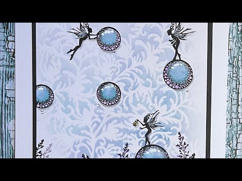 The Orb Fairies by Jo Rice #laviniastamps