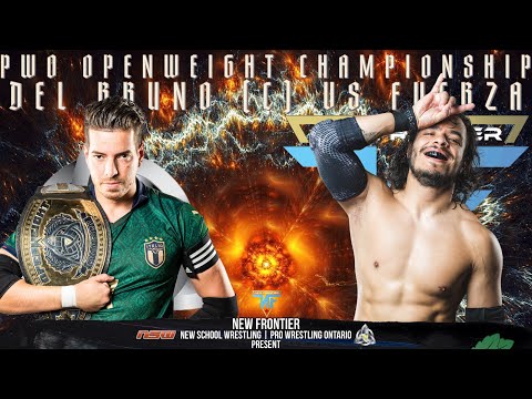 PWO Openweight Title Fight - Gabriel Fuerza vs Alessandro Del Bruno (c)-New Frontier: Worlds Collide