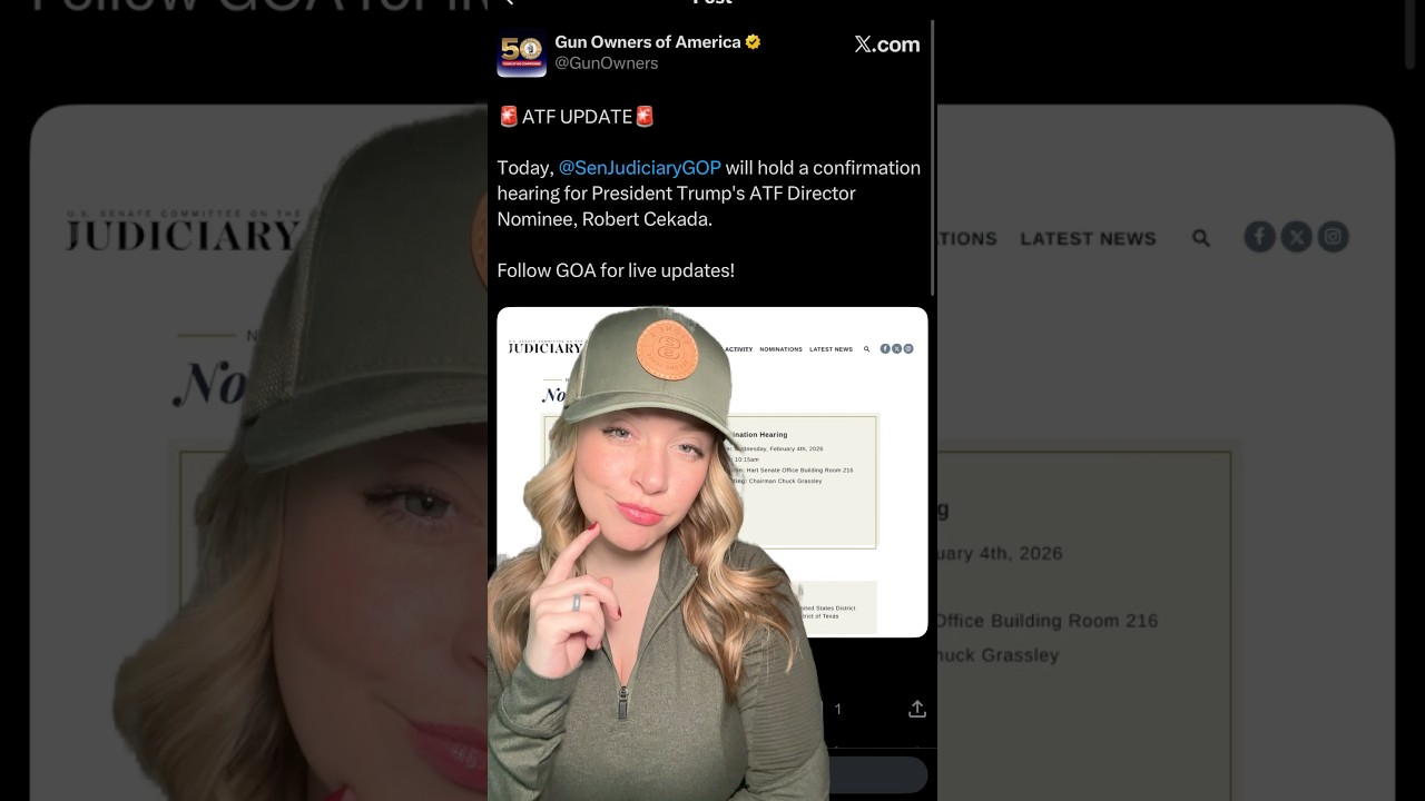 Will The Next ATF Director Be A Friend Or Foe?!?￼￼ #2ndamendment #shortsfeed #shortsvideo #shorts