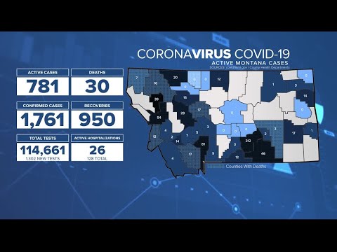83 new COVID-19 cases reported in Montana (Sunday, July 12, 2020)