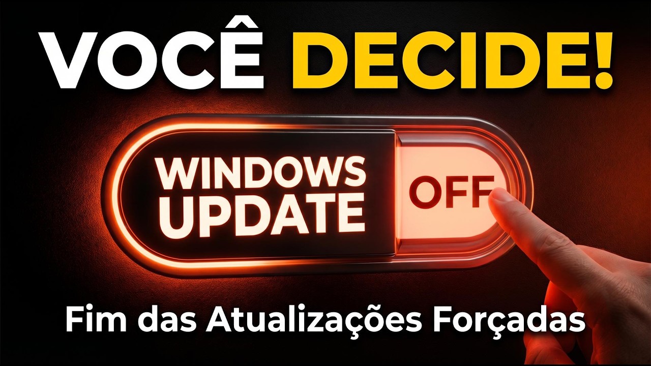 ACABOU a ditadura das atualizações! Microsoft devolve o controle ao usuário