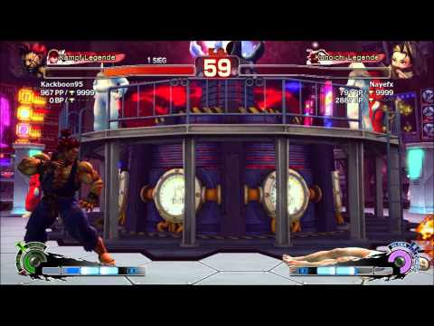 Super Street Fighter IV Arcade Edition 2012 Version Online Matches #9 (Ibuki Bikini Skin)