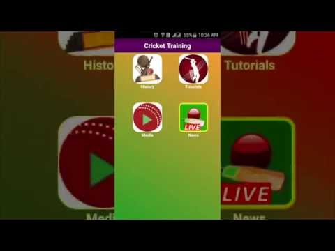 Cricket Training Video