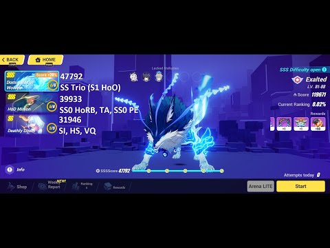 [HI3 SEA] EX MA: SSS Andrius +20% 47792 / SSS HoD 39933 / Doom 31946