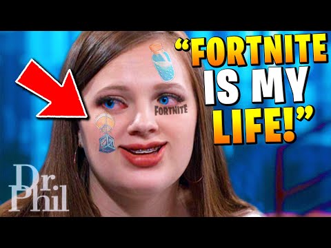 Kid thinks she LIVES in FORTNITE (Dr. Phil) Video
