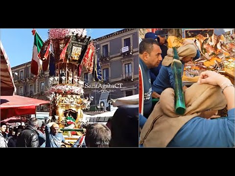 Cereo Pescivendoli | Piazza Duomo - Piazza Carlo Alberto | 01/02/2016 Catania