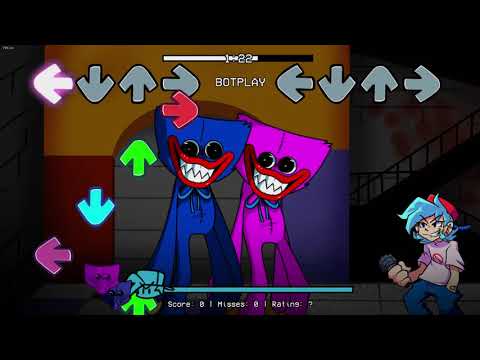 FNF VS Huggy Wuggy but there are 2 huggy's FULL HORROR MOD [HARD]