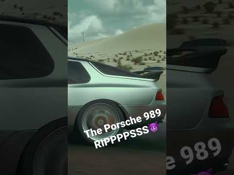Thumbnail for THE PORSCHE 989 IS A DRIFT BEAST by Porsche 989