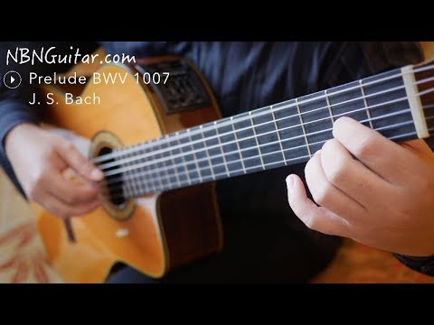 Prelude in D, BWV 1007 | Johann Sebastian Bach | NBN Guitar