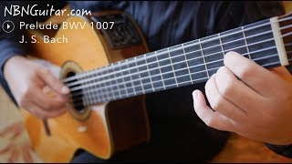 Prelude in D, BWV 1007 | Cello Suite. no 1 | Johann Sebastian Bach | Classical Guitar | NBN Guitar