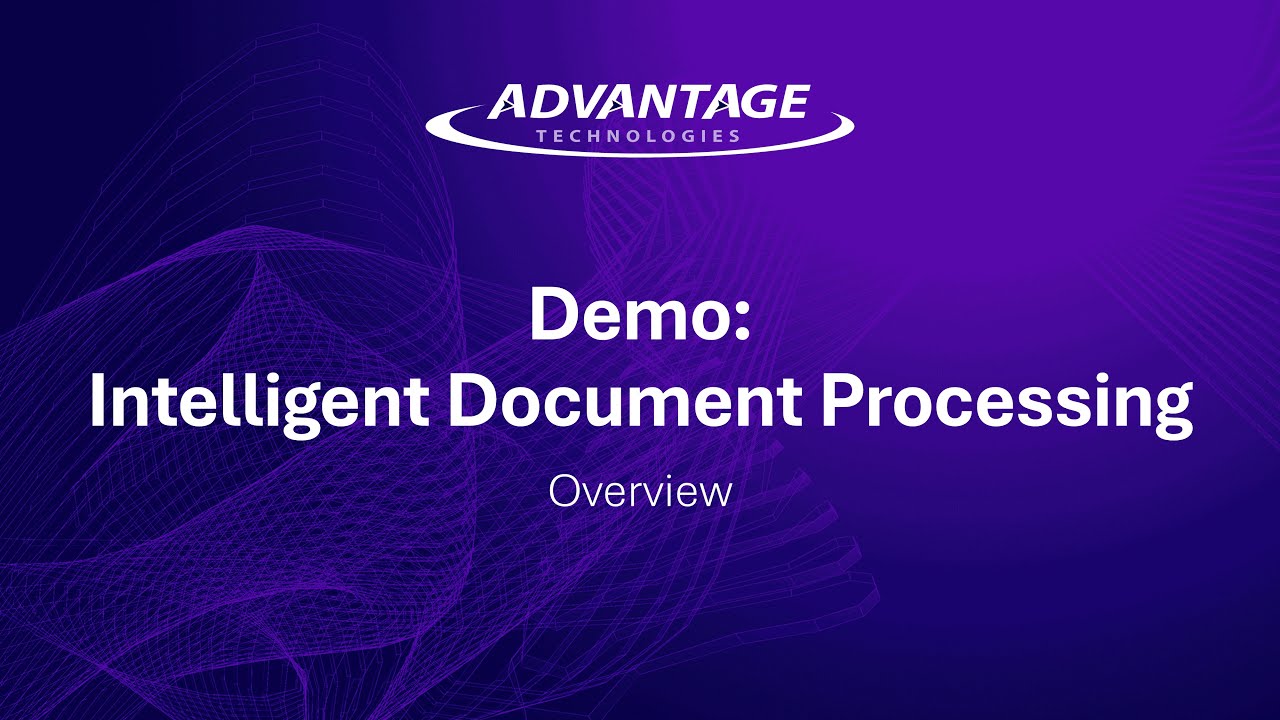 Demo: Intelligent Document Processing