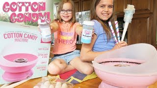Making Cotton Candy at Home! | Crazy8Family