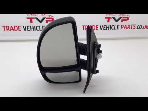 Fits Peugeot Boxer 1999-2006 Door Wing Mirror Electric Heated Short Arm Left Side video