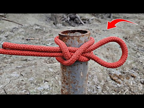 Kamp ve Yaşam İçin İhtiyacınız Olan Tek Düğüm!