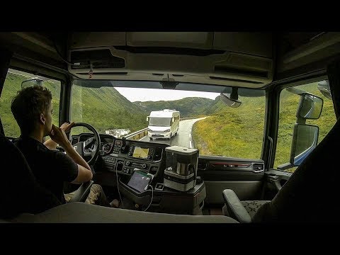 CV Driving Scania S520 - Vikafjellet Rv. 13 Serpentine