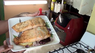How To Make Grilled Moist Salmon Fish In The Air Fryer
