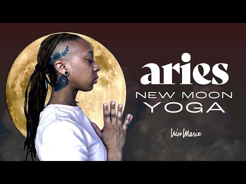 New Moon in Aries Yoga | 35 Minutes | Slightly Challenging