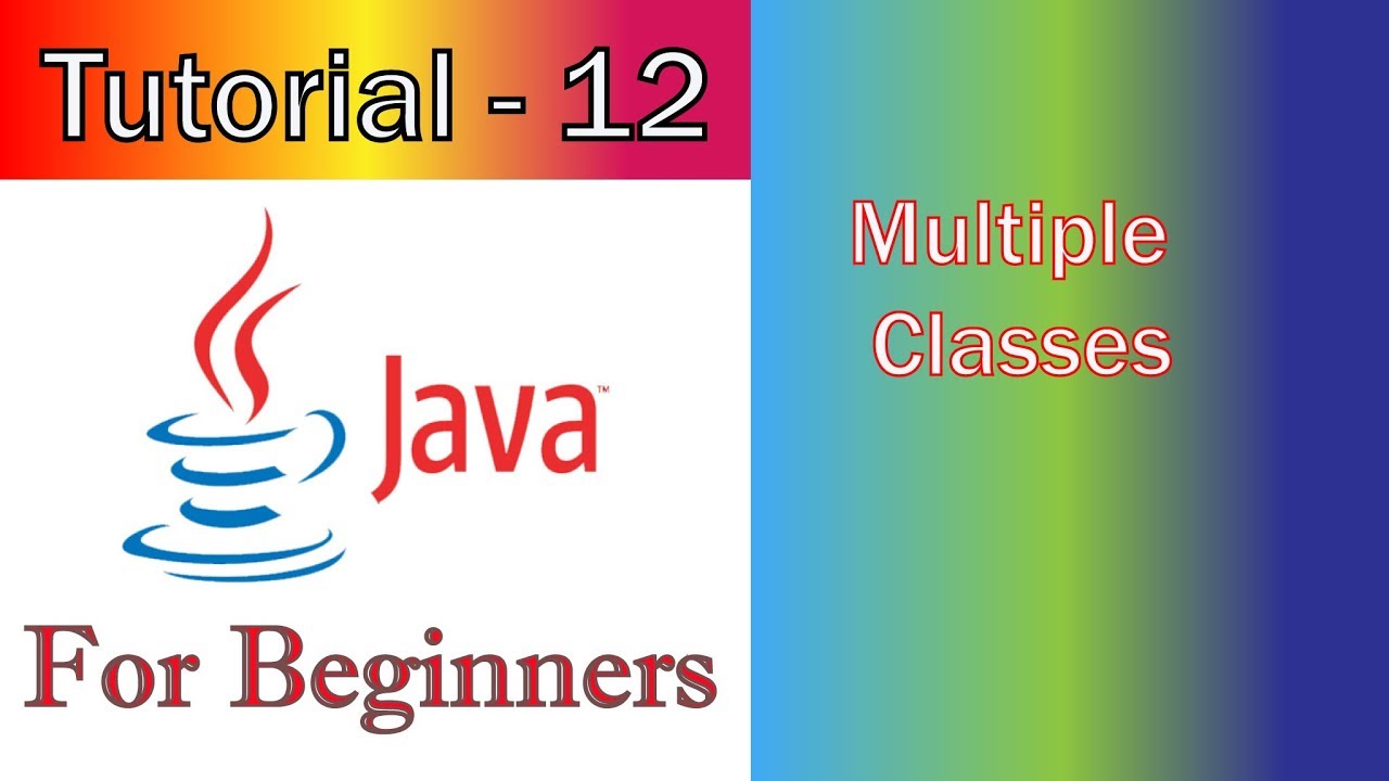 Java Tutorial -12 (JavaFX / GUI)  Multiple Classes