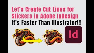 How to Create Cut Lines for Stickers in Adobe InDesign