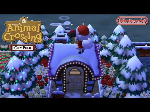 Winter vibes... Best animal crossing city folk music for study/work/relax to ( snow all sound)