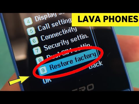 Lava All Keypad Mobile Hard Reset | Restore Factory Setting |  Phone 600s