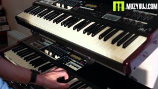 Video thumbnail for Comparison Hammond Sk1 VS Xk1c by muzykujkropkacom