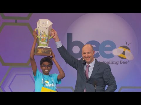 12-Year-Old Wins National Spelling Bee After Spell-Off