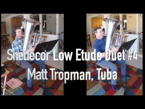 Snedecor Low Etude Duet #4