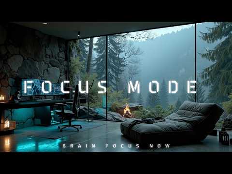 Work Focus Background & Alpha Waves for Deep Concentration & Flow State