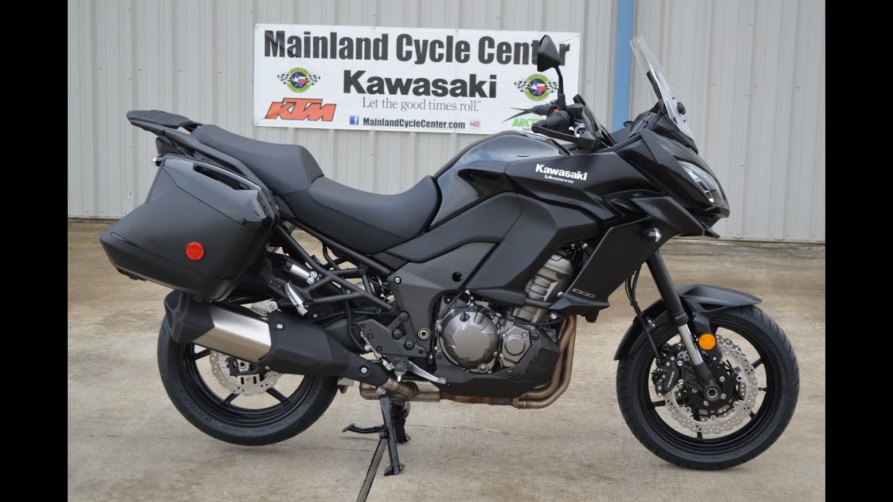 $12,799:  2015 Kawasaki Versys 1000 LT Overview and Review